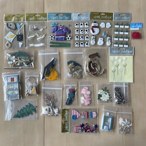 Huge Lot of Jolee's Boutique Sticker Collage - Picture 1 of 12